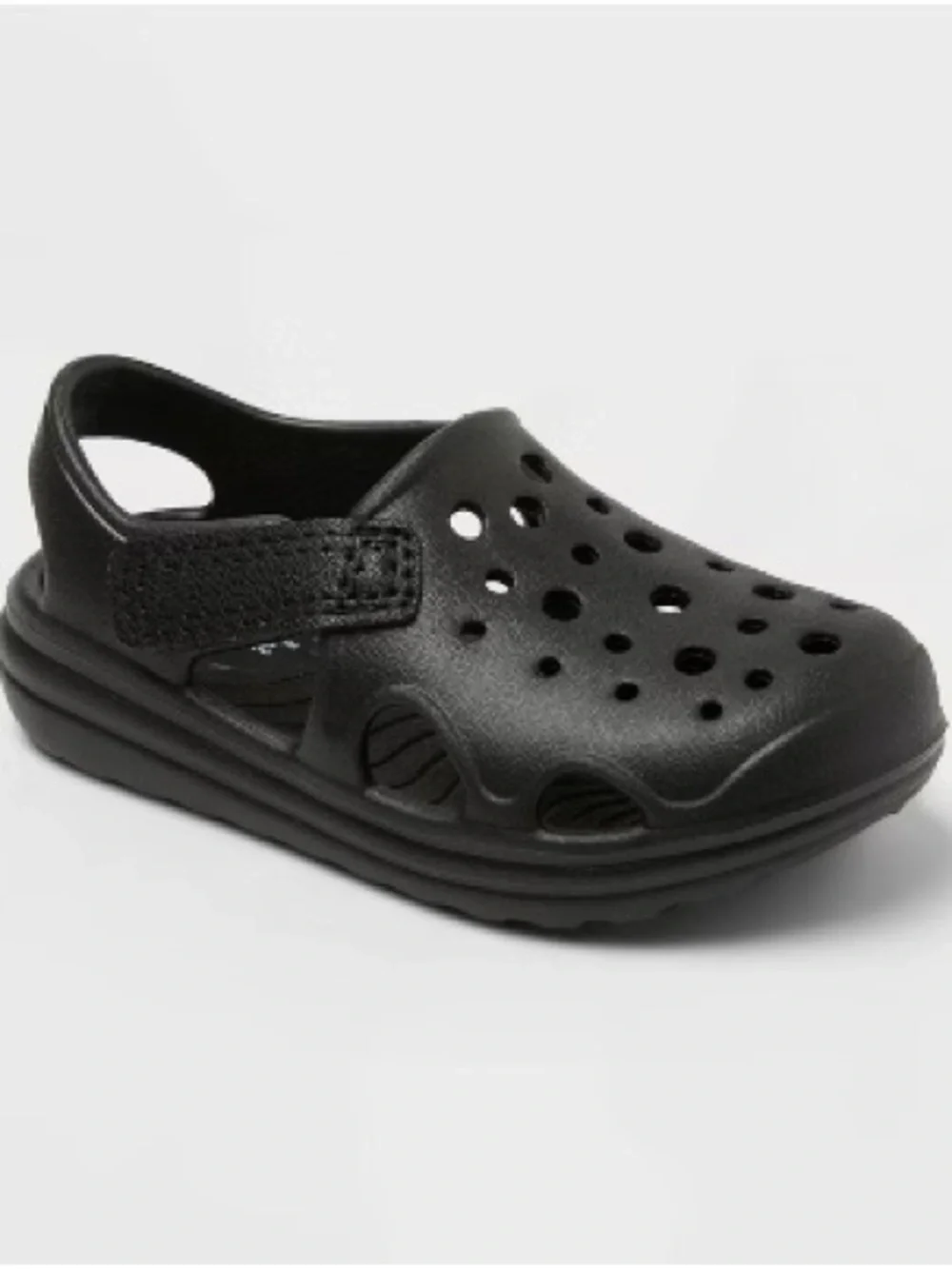 Cat & Jack Black Kids'  Clog Shoes Size 12